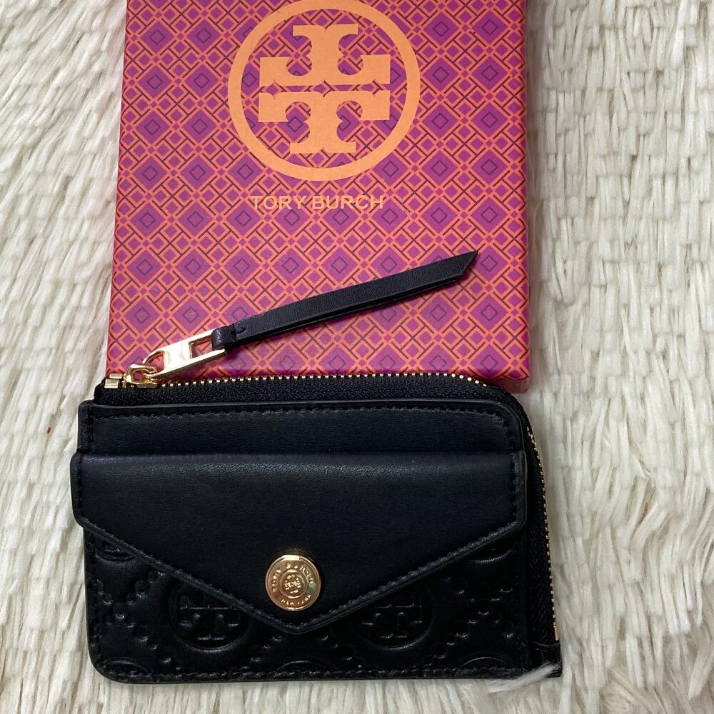 Tory Burch T Monogram Coin and Card Holder
